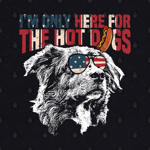 Australian Shepherd Shirt Funny 4th of July by Madfido